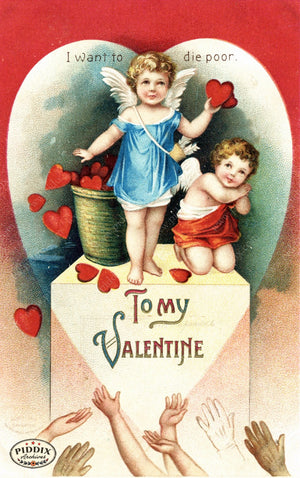 Pdxc8244 -- Valentines Day Postcard