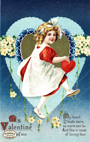 Pdxc8258 -- Valentines Day Postcard