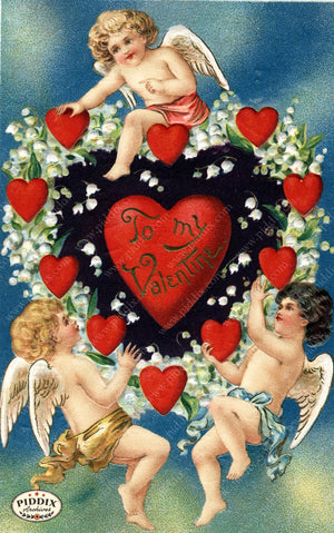 Pdxc8307 -- Valentines Day Postcard