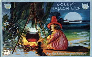 Pdxc8317 -- Halloween Postcard