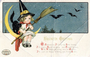 Pdxc8325 -- Halloween Postcard