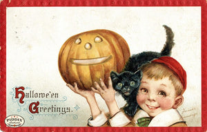 Pdxc8326 -- Halloween Postcard