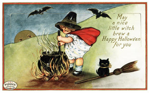 Pdxc8328 -- Halloween Postcard