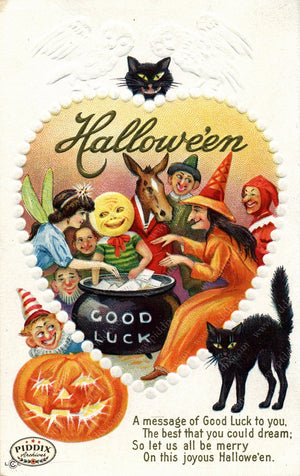 Pdxc8329 -- Halloween Postcard