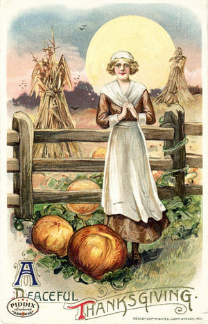 Pdxc8347 -- Thanksgiving Postcard