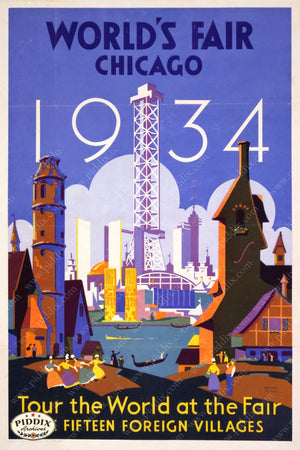 Pdxc8426 -- Vintage Travel Posters Poster