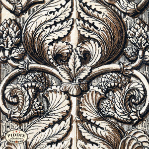 Pdxc8442 -- Patterns Black & White Lithograph