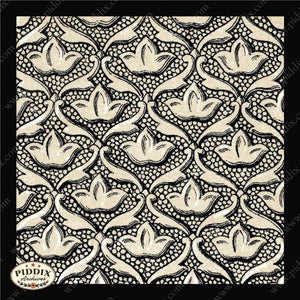 Pdxc8450 -- Patterns Black & White Lithograph