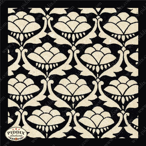 Pdxc8452 -- Patterns Black & White Lithograph