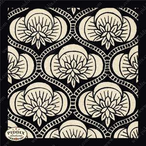 Pdxc8454 -- Patterns Black & White Lithograph