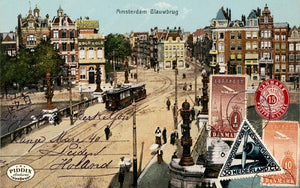 Pdxc8466 -- Travel Postcards Original Collage