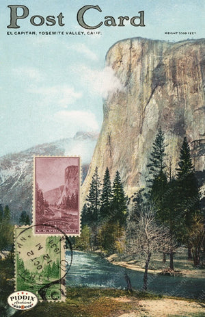 Pdxc8476 A & B-- Travel Postcards Original Collage