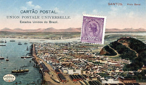 Pdxc8502 -- Travel Postcards Original Collage