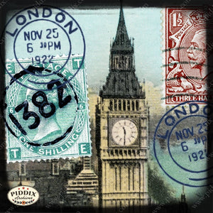Pdxc8519 -- Travel Postcards Original Collage