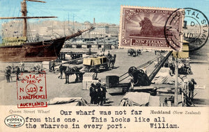 Pdxc8527B -- Travel Postcards Original Collage