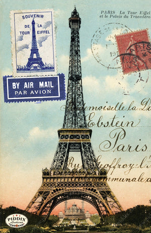 Pdxc8569 -- Travel Postcards Original Collage