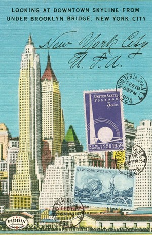 Pdxc8574 -- Travel Postcards Original Collage
