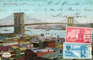 Pdxc8589 -- Travel Postcards Original Collage