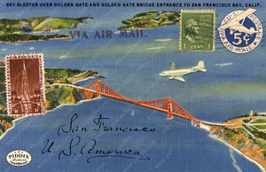 Pdxc8666 -- Travel Postcards Original Collage