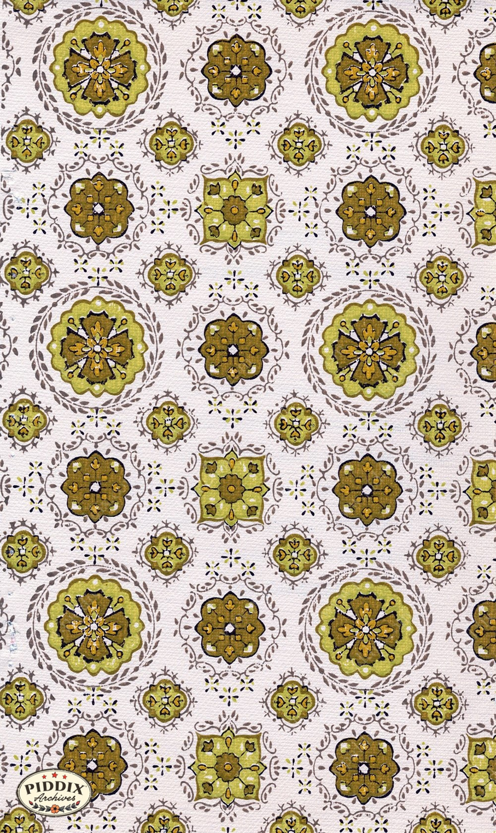 Pdxc8769A B C D & E -- Mid-Century Patterns Color Illustration