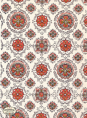 Pdxc8769A B C D & E -- Mid-Century Patterns Color Illustration