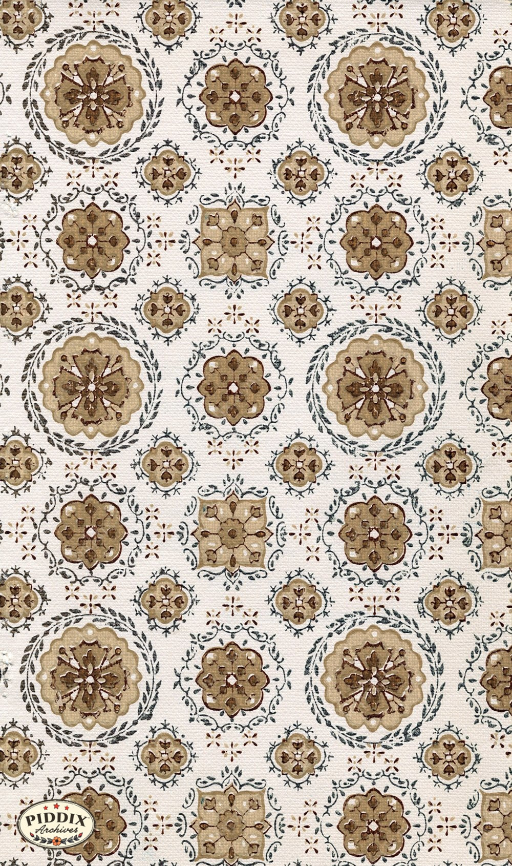 Pdxc8769A B C D & E -- Mid-Century Patterns Color Illustration