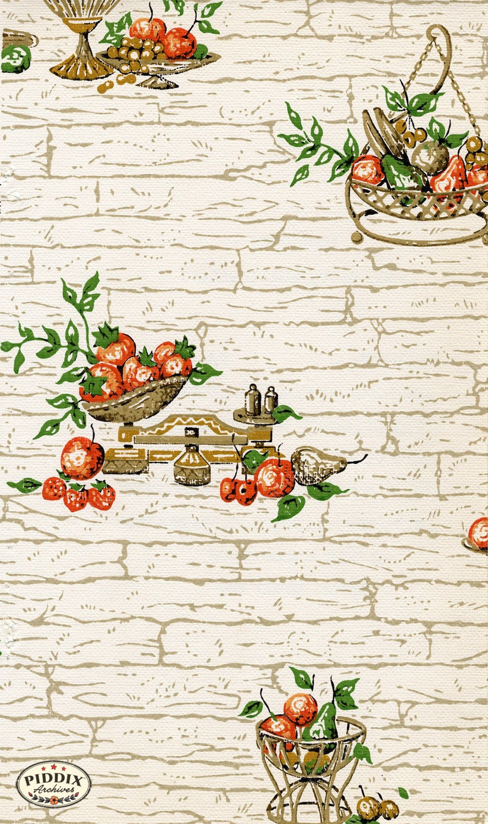 Pdxc8784A B C & D -- Mid-Century Patterns Color Illustration