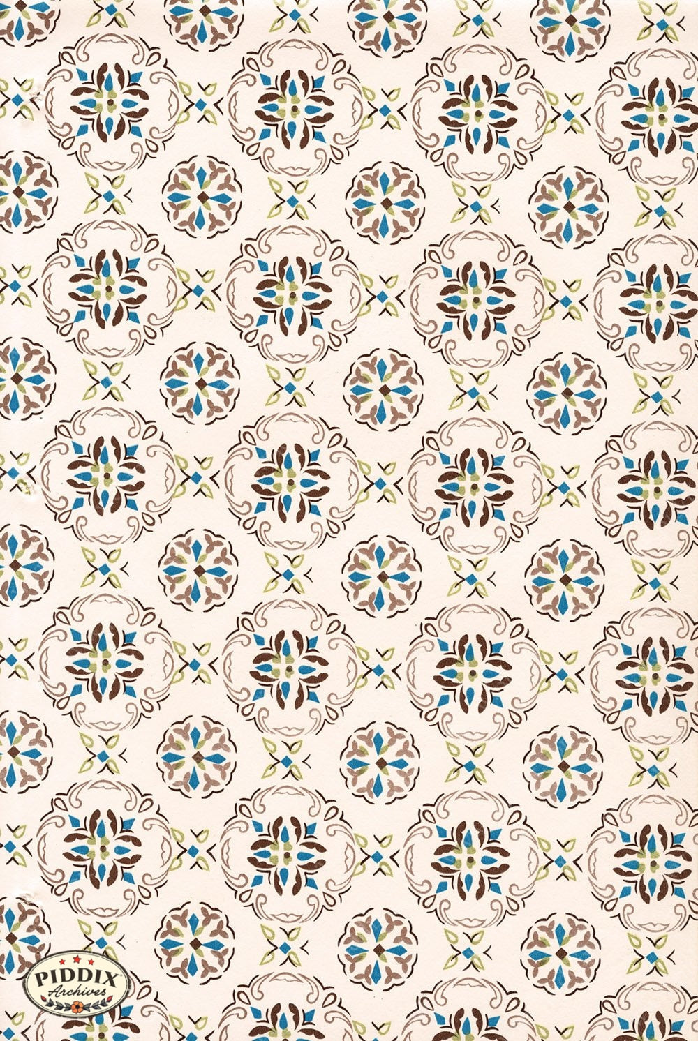 Pdxc8878 -- Mid-Century Patterns Color Illustration