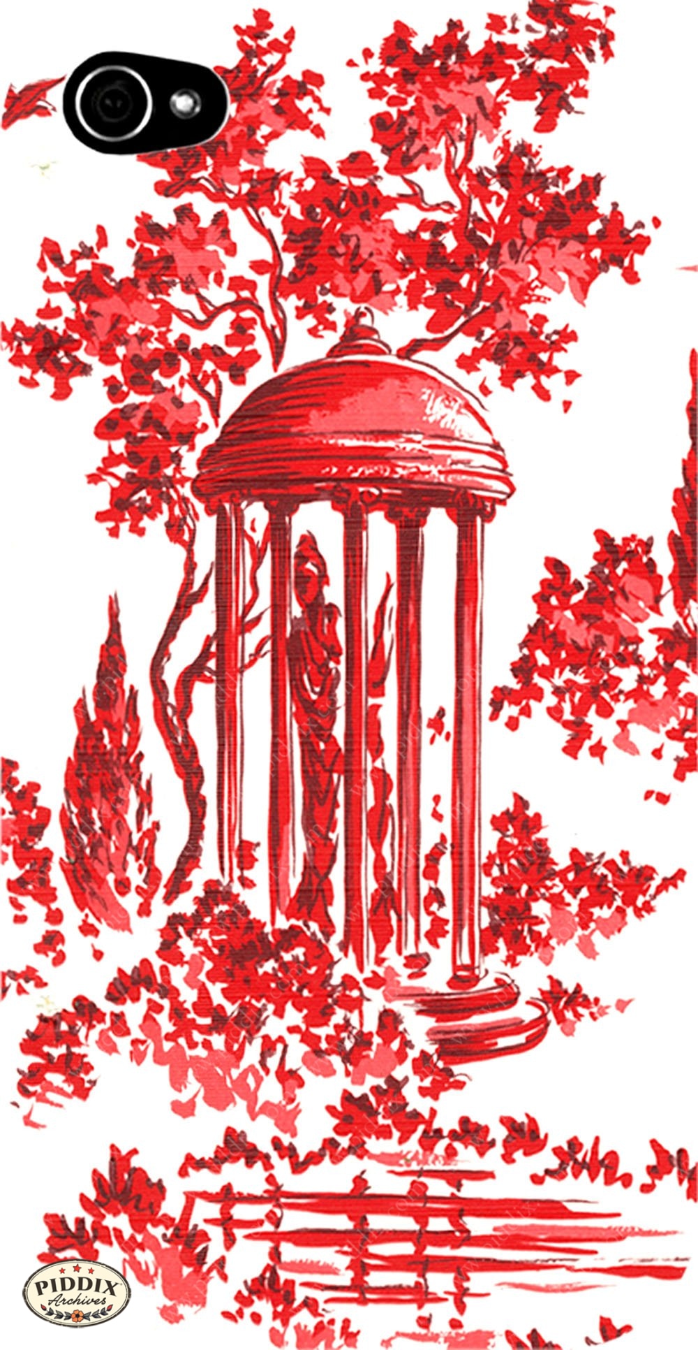 Pdxc8882A B & C -- Mid-Century Patterns Color Illustration