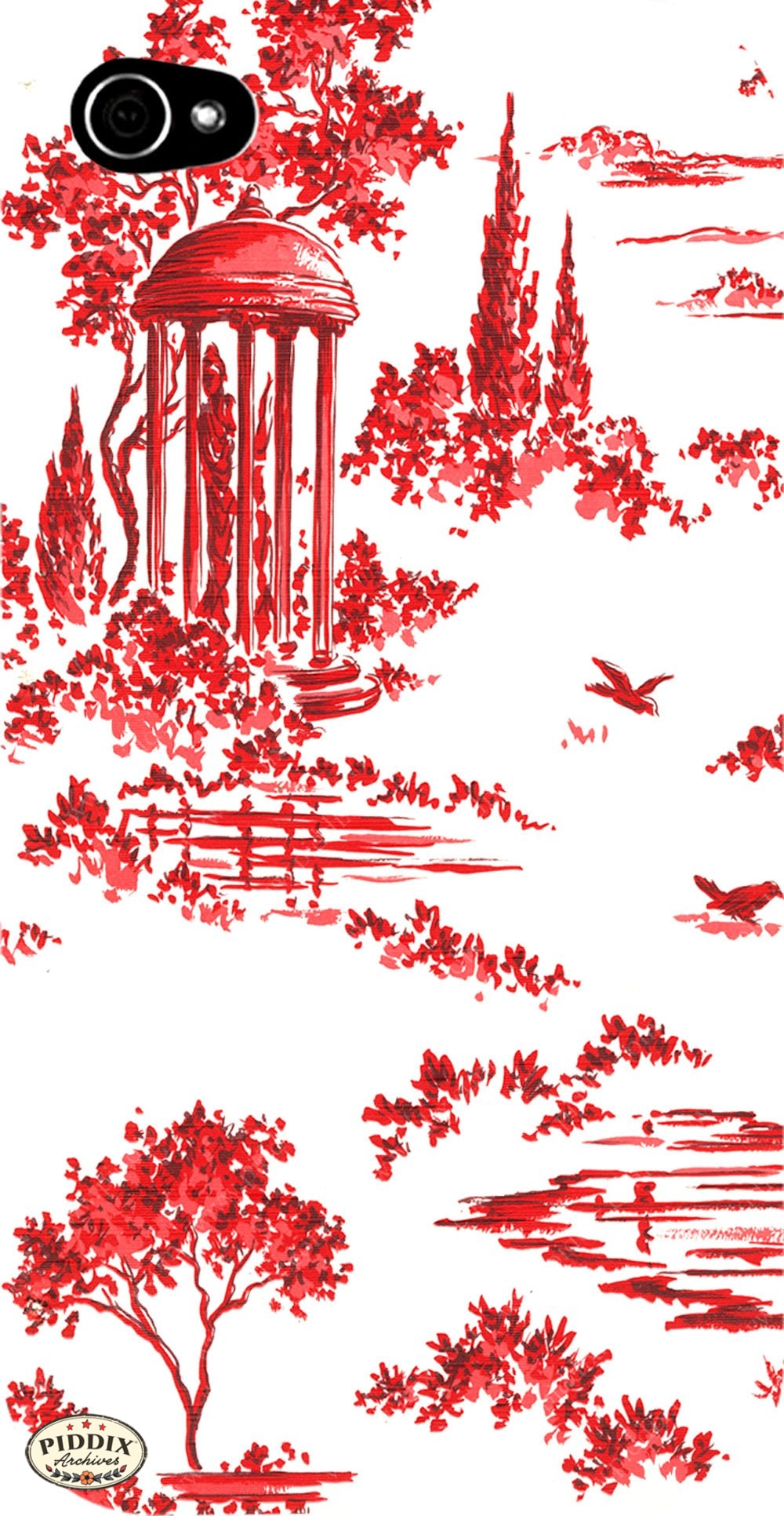 Pdxc8882A B & C -- Mid-Century Patterns Color Illustration