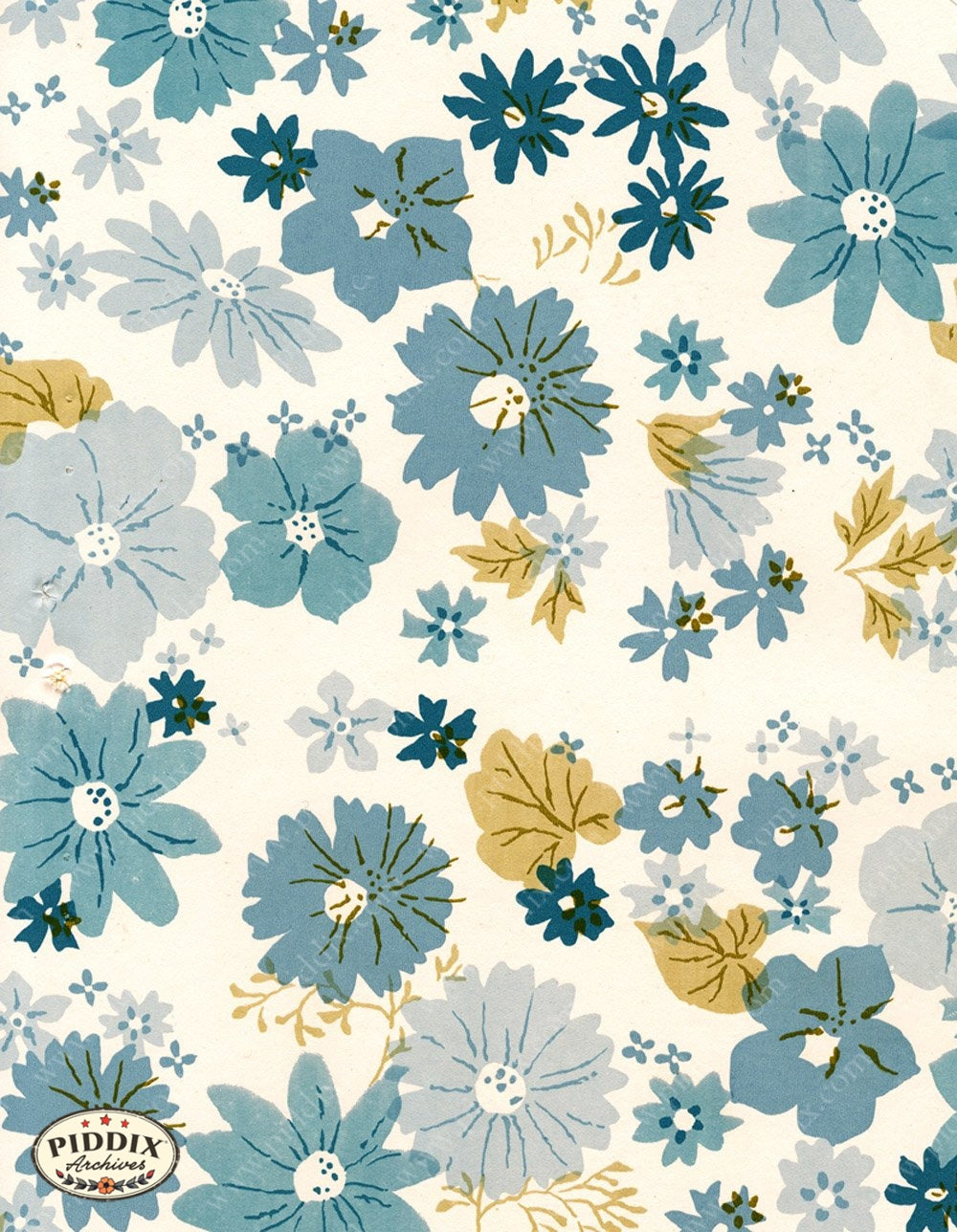 Pdxc8900 -- Mid-Century Patterns Color Illustration