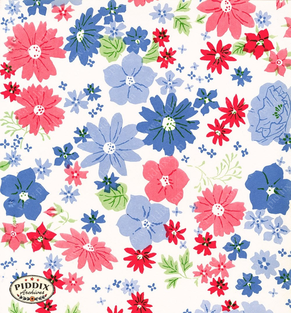 Pdxc8901 -- Mid-Century Patterns Color Illustration