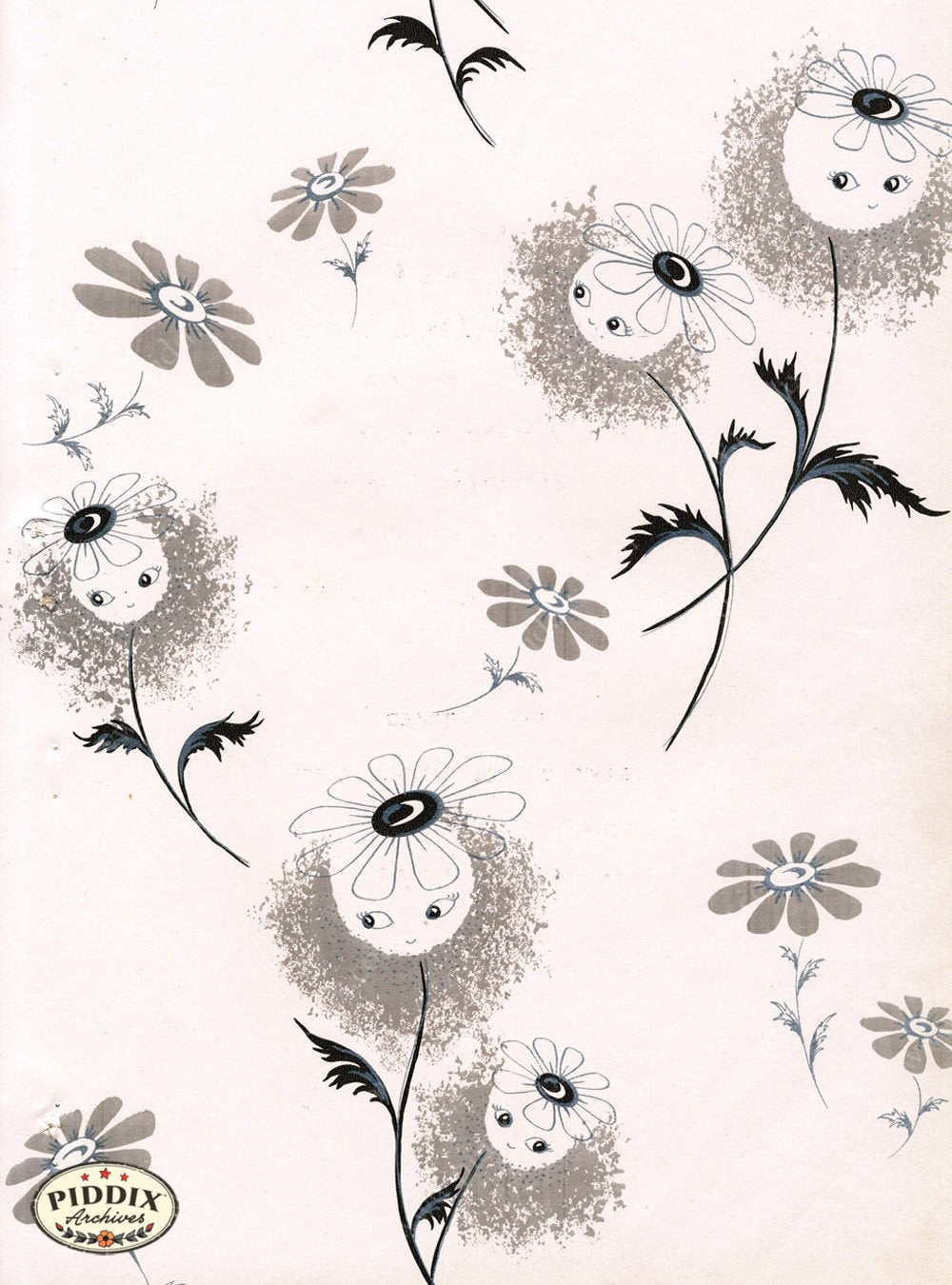 Pdxc8902A & B -- Mid-Century Patterns Color Illustration