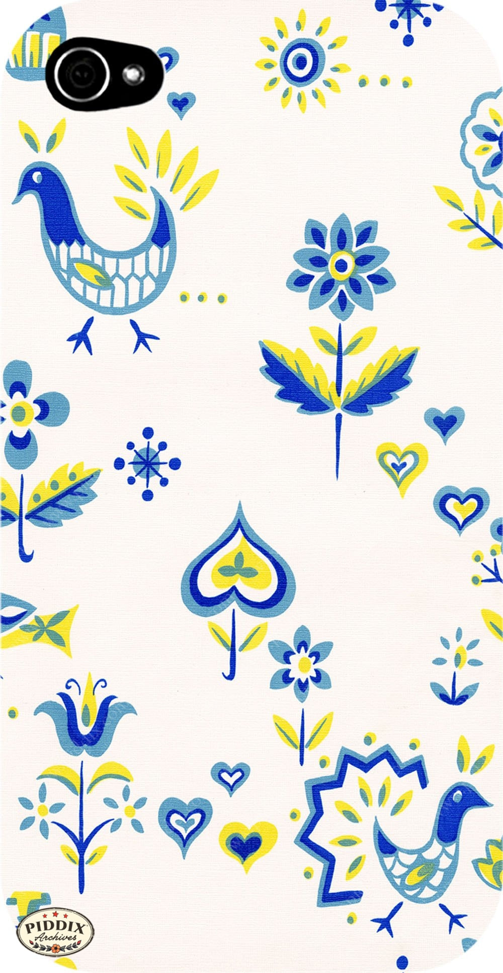 Pdxc8933A & B -- Mid-Century Patterns Color Illustration