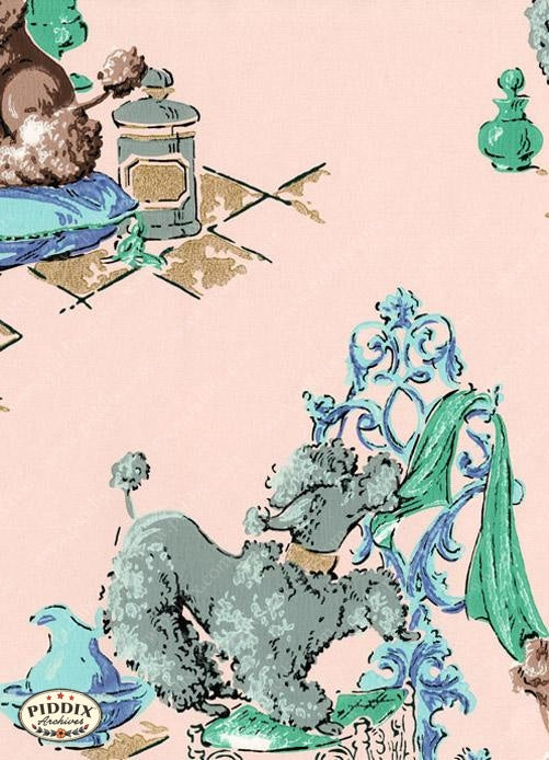 Pdxc8952 -- Mid-Century Patterns Color Illustration