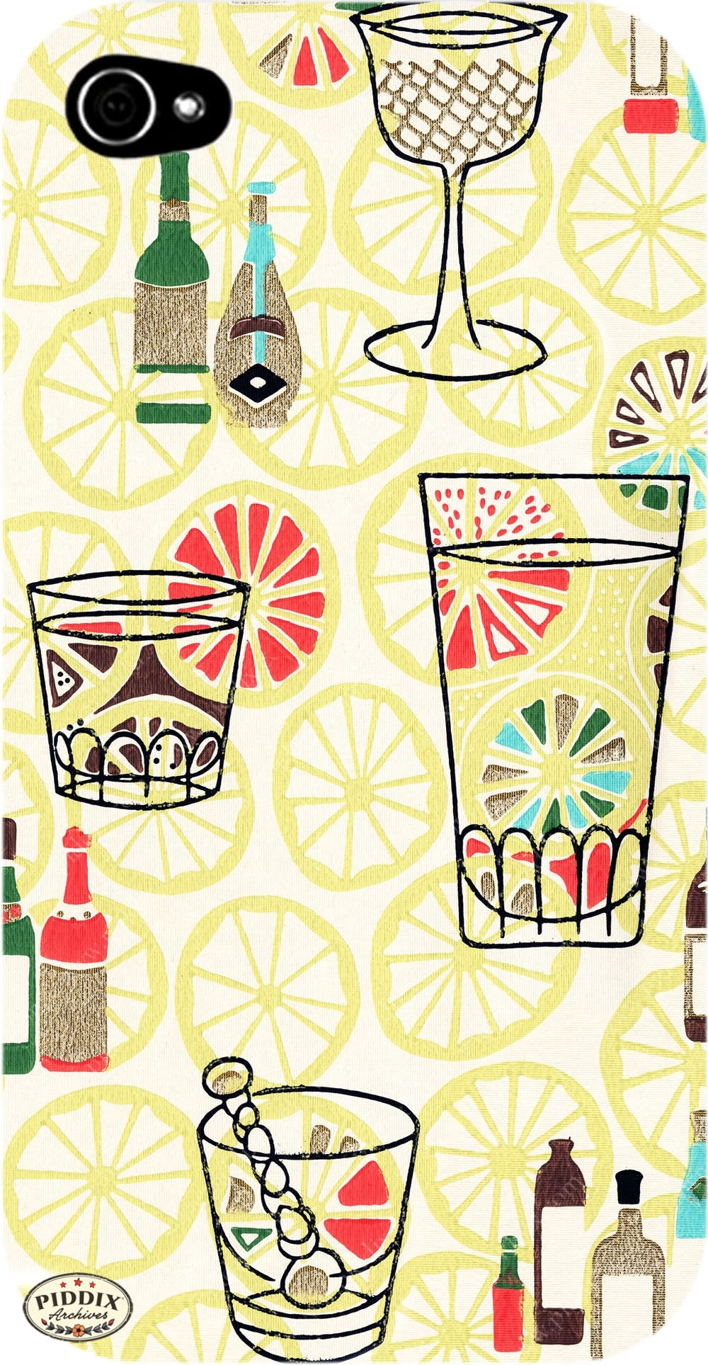 Pdxc8953 -- Mid-Century Patterns Color Illustration