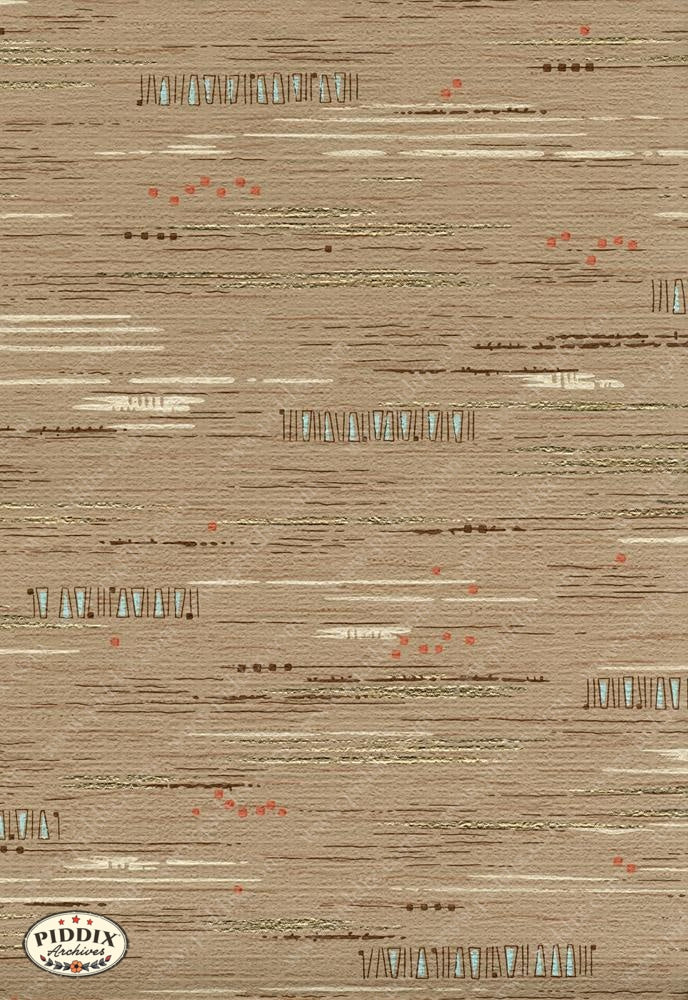 Pdxc8972 -- Mid-Century Patterns Color Illustration