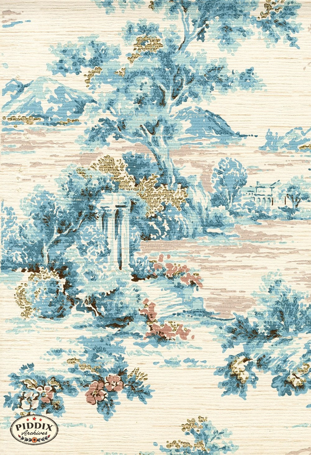 Pdxc8975 -- Mid-Century Patterns Color Illustration