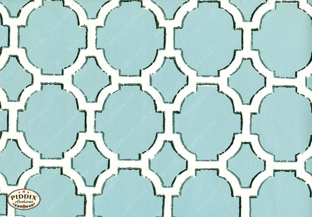 Pdxc8983 -- Mid-Century Patterns Color Illustration