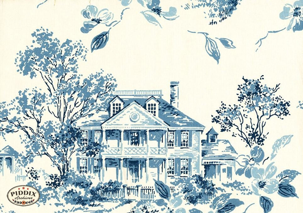 Pdxc9005 -- Mid-Century Patterns Color Illustration