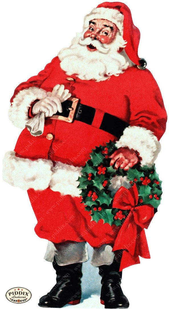 Pdxc9008 -- Santa Claus Color Illustration