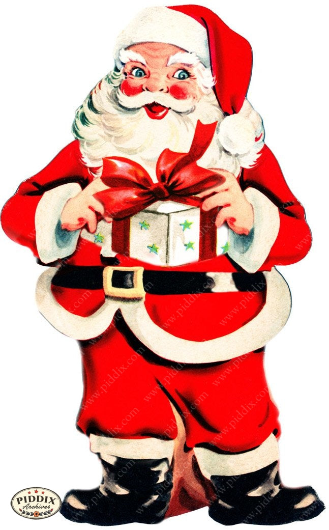 Pdxc9024B -- Santa Claus Color Illustration