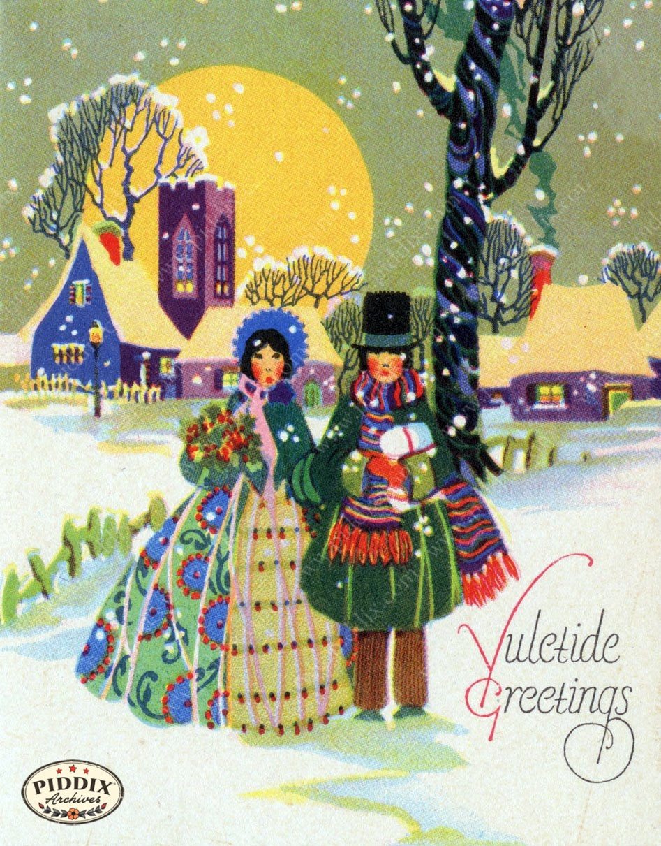 Pdxc9049 -- Christmas Color Illustration