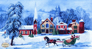Pdxc9052 -- Snowy Scenes Color Illustration