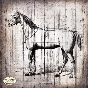 Pdxc9135B -- Horses Original Art
