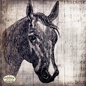 Pdxc9144B -- Horses Original Art