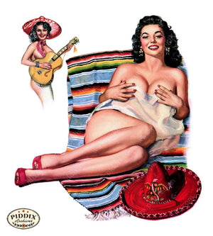 Pdxc9259 -- Pin-Ups Color Illustration