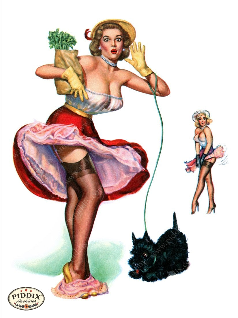 Pdxc9261 -- Pin-Ups Color Illustration