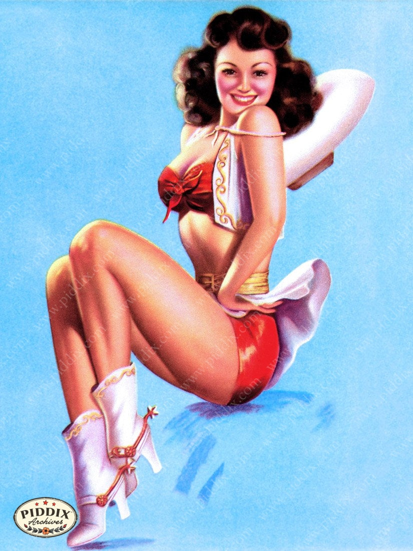 Pdxc9285 -- Pin-Ups Color Illustration