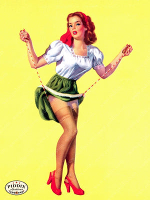 Pdxc9291 -- Pin-Ups Color Illustration